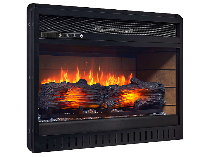 Wkład kominkowy elektryczny do zabudowy ArtiFlame AF22 – szerokość ≈ 60 cm, efekt płomienia 3D, oświetlenie LED, ogrzewanie - 2-2