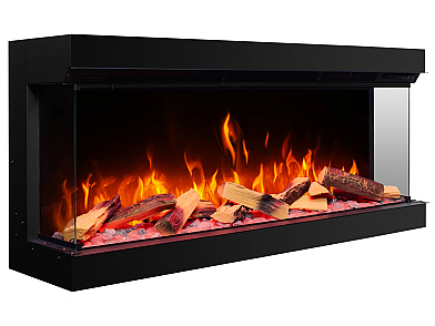 Wkład kominkowy elektryczny do zabudowy trójstronny 3D ArtiFlame AF50TS