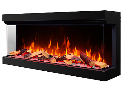 Wkład kominkowy elektryczny do zabudowy trójstronny 3D ArtiFlame AF50TS