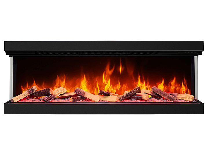 Wkład kominkowy elektryczny do zabudowy ArtiFlame AF60TS – trójstronny, szerokość 150 cm, efekt płomienia 3D, ogrzewanie, Wi-Fi Wkład kominkowy elektryczny do zabudowy ArtiFlame AF60TS – trójstronny, szerokość 150 cm, efekt płomienia 3D, ogrzewanie, Wi-Fi