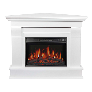 Kominek elektryczny narożny ArtiFlame Albion Corner AF23S biały