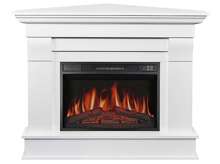 Kominek elektryczny narożny ArtiFlame Albion Corner AF23S biały - 1-1