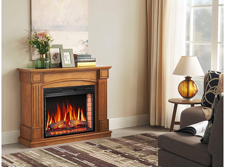 Kominek elektryczny ArtiFlame Boston AF28S dąb - 9-9