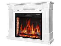 Kominek elektryczny ArtiFlame Boston AF28S biały - 3-3M