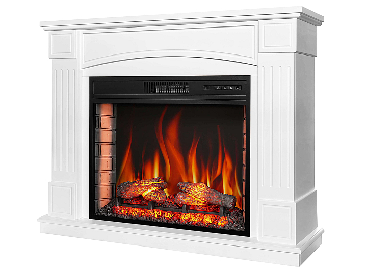 Kominek elektryczny ArtiFlame Boston AF28S biały - 3-3