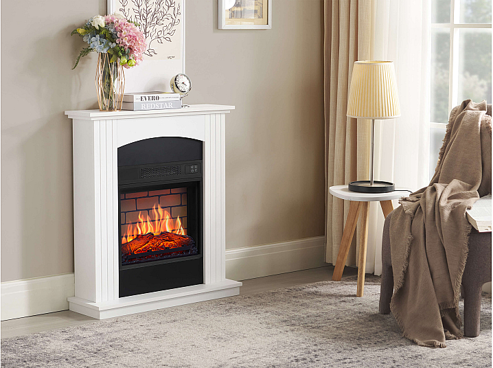 Kominek elektryczny ArtiFlame Collins AF18B biały - 6-6