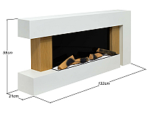 Kominek elektryczny ArtiFlame Fjord AF52 - 9-9M