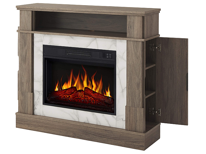 Kominek elektryczny ArtiFlame For Living AF23S dąb szary - 5-5