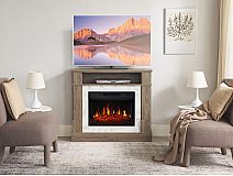 Kominek elektryczny ArtiFlame For Living AF23S dąb szary - 8-8M