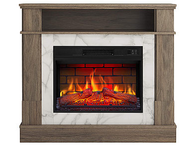 Kominek elektryczny ArtiFlame For Living AF23BS dąb szary