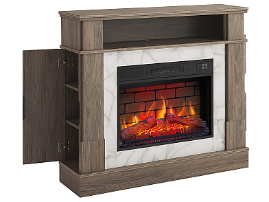 Kominek elektryczny ArtiFlame For Living AF23BS dąb szary