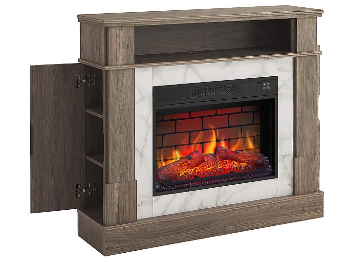 Kominek elektryczny ArtiFlame For Living AF23BS dąb szary - 3-3