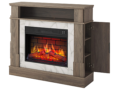 Kominek elektryczny ArtiFlame For Living AF23BS dąb szary