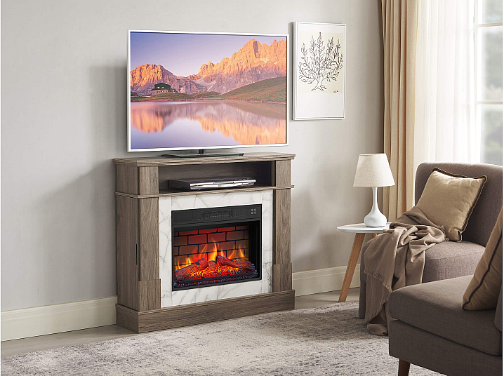 Kominek elektryczny ArtiFlame For Living AF23BS dąb szary - 9-9