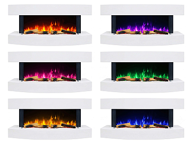 Kominek elektryczny ArtiFlame Lofoten AF48 – efekt płomienia 3D, ogrzewanie, Wi-Fi