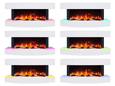 Kominek elektryczny ArtiFlame Lofoten AF48 – efekt płomienia 3D, ogrzewanie, Wi-Fi