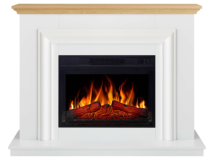 Kominek elektryczny ArtiFlame Marbelya AF23S biały - 1-1