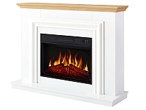 Kominek elektryczny ArtiFlame Marbelya AF23S biały - 3-3M