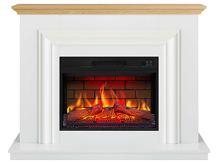 Kominek elektryczny ArtiFlame Marbelya AF23BS biały