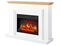 Kominek elektryczny ArtiFlame Marbelya AF23BS biały - 3-3M