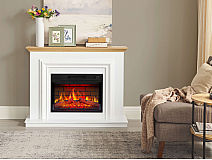 Kominek elektryczny ArtiFlame Marbelya AF23BS biały - 6-6M