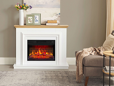 Kominek elektryczny ArtiFlame Marbelya AF23BS biały