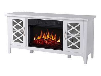Kominek elektryczny ArtiFlame Odessa AF23S biały