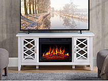 Kominek elektryczny ArtiFlame Odessa AF23S biały - 6-6M