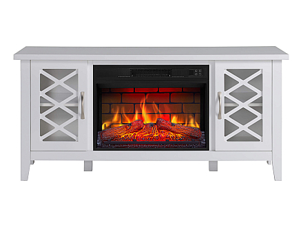 Kominek elektryczny ArtiFlame Odessa AF23BS biały