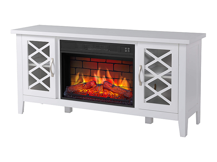 Kominek elektryczny ArtiFlame Odessa AF23BS biały - 3-3