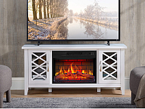 Kominek elektryczny ArtiFlame Odessa AF23BS biały - 6-6M