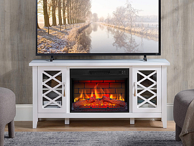 Kominek elektryczny ArtiFlame Odessa AF23BS biały