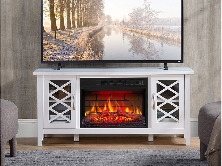 Kominek elektryczny ArtiFlame Odessa AF23BS biały - 6-6