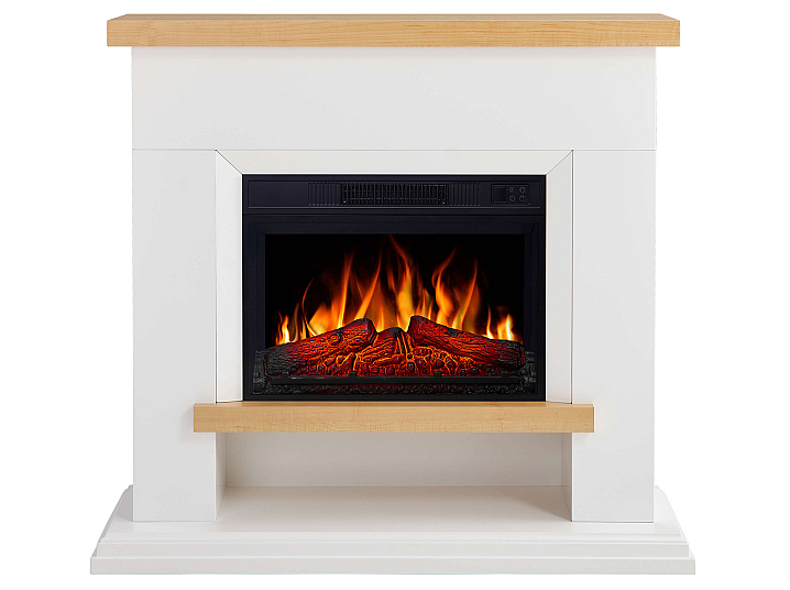Kominek elektryczny ArtiFlame Shelford AF23S biały - 1-1