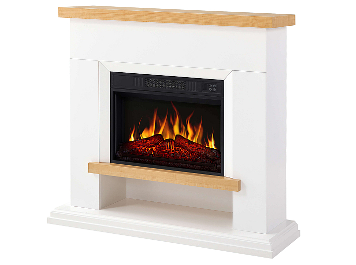 Kominek elektryczny ArtiFlame Shelford AF23S biały - 3-3