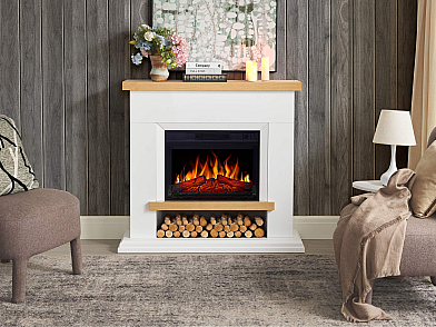 Kominek elektryczny ArtiFlame Shelford AF23S biały