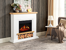 Kominek elektryczny ArtiFlame Shelford AF23S biały - 6-6M