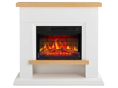 Kominek elektryczny ArtiFlame Shelford AF23BS biały