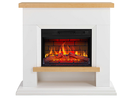 Kominek elektryczny ArtiFlame Shelford AF23BS biały