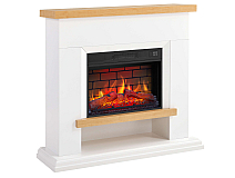 Kominek elektryczny ArtiFlame Shelford AF23BS biały - 2-2M