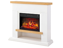 Kominek elektryczny ArtiFlame Shelford AF23BS biały - 3-3M