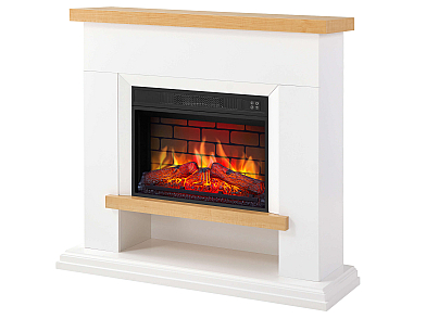 Kominek elektryczny ArtiFlame Shelford AF23BS biały