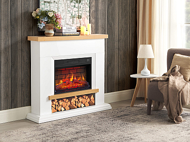 Kominek elektryczny ArtiFlame Shelford AF23BS biały