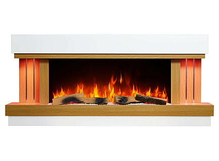 Kominek elektryczny ArtiFlame Sogne AF52 – efekt płomienia 3D, ogrzewanie, Wi-Fi
