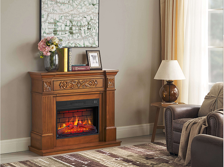 Kominek elektryczny ArtiFlame Toscana AF23BS dąb - 9-9