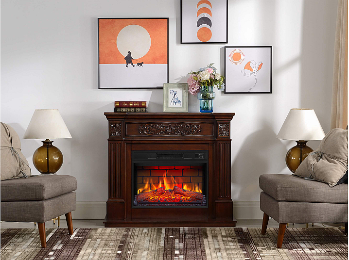 Kominek elektryczny ArtiFlame Toscana AF23BS russet - 9-9