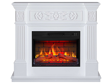 Kominek elektryczny ArtiFlame Toscana AF23BS biały