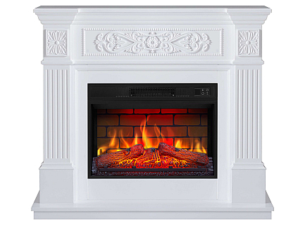 Kominek elektryczny ArtiFlame Toscana AF23BS biały